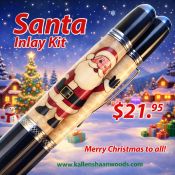 Santa Inlay Pen Kit