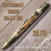 Cutthroat Trout Inlay Kit
