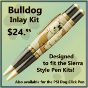 Bulldog Inlay for the Sierra Pen