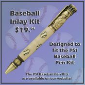 Baseball Inlay Kit for the PSI Baseball Pen