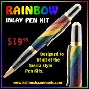 Rainbow Inlay Pen Kit