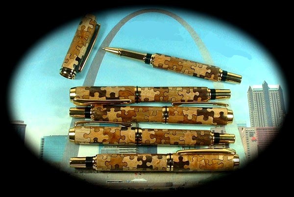 Woods of Missouri Puzzle Pens /