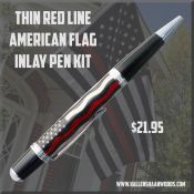 Thin Red Line American Flag Inlay Kit